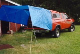 Frontier nissan tent truck #10